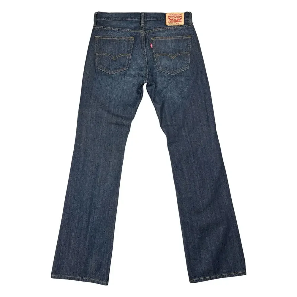 Levi’s 527 Slim Bootcut Jeans Men's 34x34 Vintage Wash Classic 100% Cotton